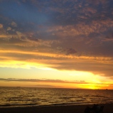 The Sunset over St Kilda after a PERFECT DAY - NAMASTE!